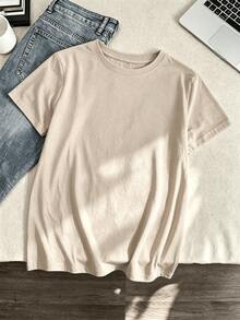 Women T-Shirts - Apricot - View 3