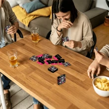 لعبة تخمين الأزواج، بطاقات لعبة حفلة ممتعة، هدية حفلة عيد الميلاد، لعبة طاولة تفاعلية لتجمع الأصدقاء، هدية عطلة رائعة لليلة الألعاب - متعدد الألوان - مشاهدة 5