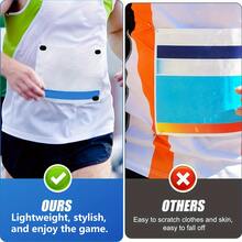 8pcs Marathon Number Clips, Race Bib Clips, Strong Grip To Prevent Bib Slipping, Reusable Bib Holder, Not Easily Falling Off, Suitable For Fixing Race Numbers, Ensuring Numbers Are Clearly Visible, Suitable For Marathon, Professional And Amateur Runners, Half Marathon And Long Distance Running Events, Essential For Competitive Race Runners, Ideal Gift For Track And Field Enthusiasts - Multicolor - View 7
