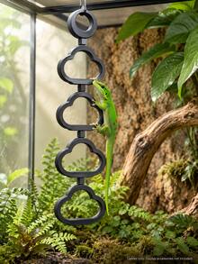 Cloud-Shaped Reptile Climbing Ladder, Hanging Terrarium Accessory For Habitat Decoration - View 3