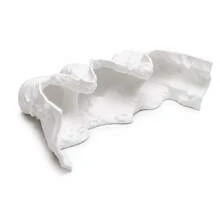 Wavy Twisted Thin Slice 3-Compartment Hiding Cave | Material | Suitable For Fish, Geckos, Lizards, Ornamental Fish And Shrimp | Reptile Tank, Aquarium | Multi-Compartment Style - White - View 7