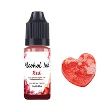10ml 24 Colors Alcohol Ink Set, Alcohol Based Dye Pigment For Resin, Tumbler, Fluid Art, Epoxy DIY, Vibrant Color For Blending & Marbling Craft - Tie-dye Dye - View 23