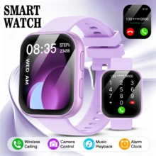 Sports Smart Watch, 1.83-Inch Full Touch Screen Display, With Message, Call Smart Watch, Sports Pedometer, Information Alert, Compatible With Iphone Android Phones, Smart Band Fitness Watch, Suitable For Women Men Friends Gift, Birthday Gift - Multicolor - View 9