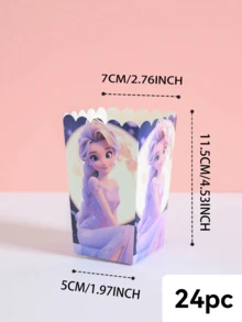 6pcs/12pcs/24pcs Anime Cartoon Theme Party Candy Boxes, Theme Party Gift Boxes, Candy And Cookie Boxes, Party Gift Bags, Party Gift Boxes, Suitable For Birthday Party, Candy And Popcorn Box Decoration, Applicable For Back To School Party, Holiday Essential Party Supplies - Multicolor - View 7
