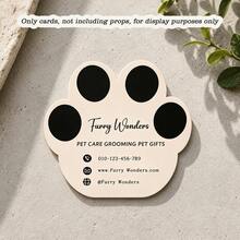 Custom Shaped Business Cards, Unique Business Cards, Custom Shaped Business Cards, Personalized Business Cards With QR Code, Event Cards Suitable For Employees, Business, Work, Office, Back To School, Office And Learning Supplies, Christmas Decorations, Personalized Gifts - Business Card - View 12