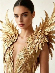 2pcs Embroidered Wing Patches DIY Lace Accessories, Multi-Layer Large Angel Wings Embroidered Flower Applique. Exquisite Embroidery Craftsmanship Multi-Layer 3D Wing Design. Suitable For COSPLAY Costume Decoration, Friends Gathering Outfit, Halloween Events, Theme Parties, DIY Clothing Modification. Eye-Catching Versatile Personalized Embroidered Patch Gift - Multicolor - View 1