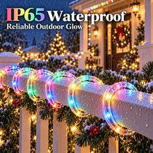Christmas Lights Multicolor LED Rope Lights USB Powered Flexible Clear Tube String Lights 7M/12M/17M/22M 8 Modes Colorful Glow For Christmas Tree Bedroom Window Garden Patio Balcony Party Wedding Holiday Home Decor - Colored Light - View 5