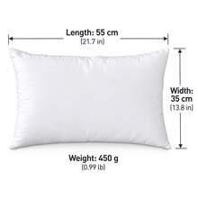 Pillow Insert, Soft And Fluffy Decorative Cushion Core, Premium White Polyester Fiber Filled Pillow Core, Square Sofa, Bed, Couch And Home Decor Pillow Insert - White - View 1