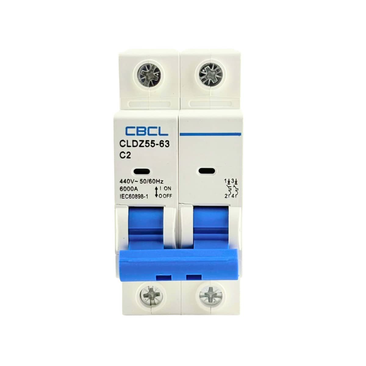 Circuit Breakers - White - View 1