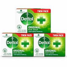 Dettol Original Bar Soap | 3 X Twin Pack - Aloe - View 1