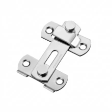 1/2pcs Thickened Aluminium Alloy Door Bolt, Modern Style Multi Color Surface Mount Slide Latch, Dual Installation With Screws & Adhesive Sticker, Rust Resistant Barrel Lock Buckle For Wooden Door Cupboard Gate Bedroom Bathroom Home Hardware - Simple Latch Lock - View 9