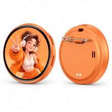 YAIUZGOO Smart Digital Display Badge, Connects To Phone, Supports Custom Photo And Video Upload, Electronic Brooch, Rechargeable Screen Brooch, Creative Personalized Accessory, Suitable For Bags, Backpacks, Clothing, Birthday And Valentine's Day Gifts - View 15