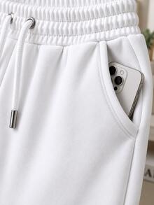 Women Pants - White - View 3