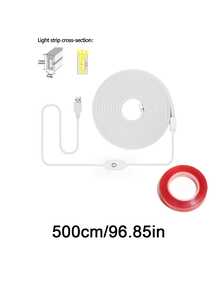 1PC USB Powered LED Flexible Neon Light Strip | Creative DIY Ambient Decorative Light, Soft Warm Glow, Easy Installation, Suitable For Living Room / Dining Room / Bedroom / Balcony / Study - Multicolor - View 10