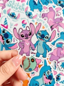 Disney Set Stiker Kartun 50 Buah, Stiker Vinyl PVC Tahan Air, Cocok untuk Aplikasi Film DIY pada Laptop, Botol Minum, Koper, dan Casing Ponsel untuk Scrapbook - MultiWarna - View 8