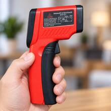 Digital Infrared Thermometer Gun -58℉ To 1022℉ (-50℃ To 550℃), Adjustable Emissivity, Laser Temperature Gun For Cooking, BBQ, Oven, Engine, And Industrial Use (Not For Human Bod - Multicolor - View 7