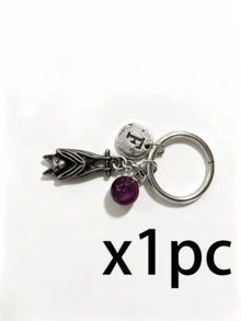 1pc Bat Shaped Inspirational Keychain Set, Suitable For Encouragement, Party Favors Or Holiday Gifts, Applicable For Birthday Parties And Various Occasions - Multicolor - View 10