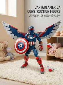 LEGO Marvel Super Heroes™ New Captain America Buildable Figure BOYS FIRST 76296 - Multicolor - View 1