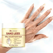 200g Wine Pomace Hand Mask, Deeply Moisturizing And Nourishing, Softening And Smoothing Rough Hand Skin, Brightening And Evening Skin Tone - View 1