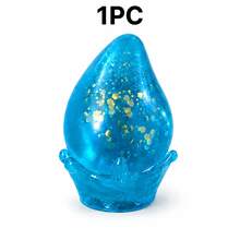 Colorful Water Drop Shaped Soft Squishy Toy, Glitter Particle Tactile Pressable And Kneadable, Children's Hand Sensory Interactive Educational Toy, Suitable For Parent-Child Games, Birthday Gifts, Classroom Rewards And Party Sharing - Multicolor - View 18
