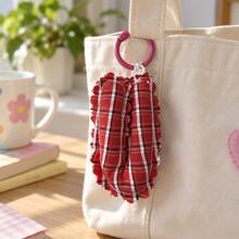 1 Pc Cute Fabric Letter Keychain Women Bag Accessory - Multicolor - View 22