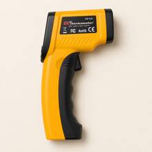 Digital Infrared Thermometer Gun -58℉ To 1022℉ (-50℃ To 550℃), Adjustable Emissivity, Laser Temperature Gun For Cooking, BBQ, Oven, Engine, And Industrial Use (Not For Human Bod - Multicolor - View 8