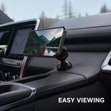 1/2/3PCS 3.6cm Magnetic Mount, Strong Hold Anti-Drop, 360° Rotation Adjustable Angle, Precision-Crafted Aluminum Alloy, Phone Tablet Compatible, No Drilling/Tools, Magnetic Adhesive Pads Included, Commute, Road Trip, Fall Travel, Holiday Gift - A - View 7