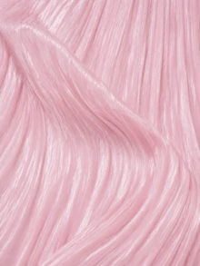 Smilprince 女款淡粉色優雅單肩緞面拖地飄逸伴娘晚禮服，適合夏季秋季婚禮賓客派對與特殊場合穿著 - 淺粉色 - 查看 9