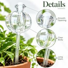 Naturepeak Automatic Slow-Release Water Control Plant Watering System, Indoor/Outdoor Gardening Home Planting Tool, No Electricity Required, Suitable For Succulents And Flowers, Automatic Drip Irrigation Decorative Device - Drip Irrigation System - View 11