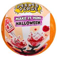 MGA Entertainment MINIVERSE Make It Mini Halloween Assortment 9.5cm Collectible Toy Set With Mystery Ingredients And Accessories - Multicolor - View 1