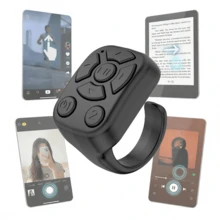 Multi-Function Ringtone Remote Control Wireless Page Turner Portable Camera Shutter For Tablet Android Rechargeable App Page Turning, 30mAh - Multicolor J6 - View 13