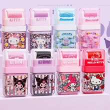 Hasbro 1 buah Penghapus Gulir Sanrio Hello Kitty, Penghapus Bersih untuk Koreksi dan Pembersihan, Penghapus Lembut dan Lucu, Penghapus Alat Tulis yang Menggemaskan - MultiWarna - View 11