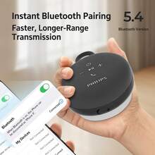 Speaker Bluetooth Portabel PHILIPS, Speaker Kamar Mandi, Stereo, Dengan Perekat Hisap, Tahan Percikan Air dan Debu, Speaker Mini Nirkabel Cocok untuk Pesta Luar Ruangan, Pantai, Kamar Mandi, Bersepeda, dan Lainnya - View 8
