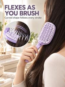 2pcs/1pc Foldable Self-Cleaning Comb, Portable Travel Comb, Space ...