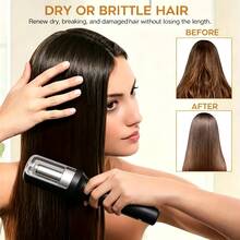 Rechargeable Cordless Hair Clipper, Detachable Hair Trimmer, Removes Damaged Hair, Hair Color Care, Gift For Girls - B - View 1