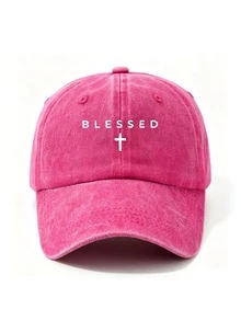 1pc Unisex Letter Print Vintage Distressed Washed Baseball Cap Trucker Hat Dad Hat, Suitable For Outdoor Use, Travel, Hiking, Beach, Vacation - A - View 9