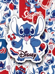 Disney 50pcs Graffiti Cartoon Art Cool Stickers Pack, Halloween Christmas Decoration, Suitable For Adult Luggage, Water Bottle, DIY Notebook, Computer, Skateboard, Party Gift - Multicolor - View 2