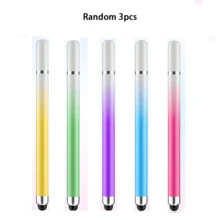 2-In-1 High Precision Silicone Disc Tip Stylus Pen For Smartphones, Tablets, Drawing, Writing - Compatible With Apple , Tablets, Capacitive Screens - Multicolor - View 11
