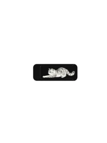 Cute Cat Large Computer Camera Cover, Laptop Privacy Protection Cover, Sliding Lens Cover Universal For Phone And Computer Lens, Lens Cloth, Phone Accessories, Camera Protection Cover, Anti-Peeping Camera Privacy Sticker, Anti-Scratch Lens Protection Film, Suitable Compatible With Iphone, Laptop, , Essential For Office Workers, Students, Remote Workers And Privacy-Conscious Users, Also Suitable For Home Office, Travel, Meetings And Daily Use. - A - View 13