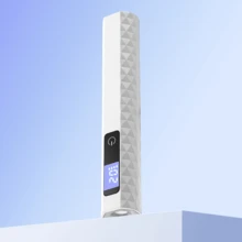 LED美甲燈附LCD顯示螢幕，USB充電式無線美甲燈條，可攜式智能定時螢幕凝膠美甲烘乾燈，快速固化凝膠指甲油、壓克力與接長美甲，適合居家、美甲沙龍與旅行的精巧美甲工具 - 彩色 - 查看 12