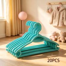 5/10/20pcs Anti Slip Multifunctional Standard Clothes Hanger, Shoulder With Anti Slip Device, Space Organizing Clothes Hanger, Hanging Clothes Hanger With Hook, Sturdy And Durable - View 7