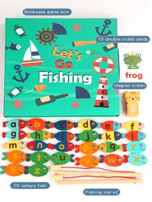 Brinquedo de Pesca Magnético Multifuncional de Animais de Desenho ...