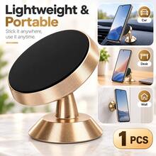 1/2/3/4PCS Multifunctional Magnetic Phone Holder, Strong Magnetic Suction, Firm Stable Hold, Hands-Free Phone Stand For Desktop Nightstand Kitchen, Videos Work & Video Calls, Home Office Accessories, Daily Use, Fall Essentials, - A - View 6