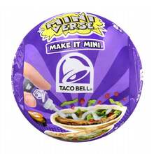 MGA Entertainment MGA's Miniverse Make It Mini Taco Bell® Collectible Mystery Craft Kit With UV Resin And Display Capsule - Multicolor - View 1