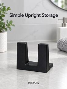1pc Bathroom Scale Storage Rack, Freestanding Vertical Scale Stand, Space-Saving Bathroom, Bedroom And Home Gym Floor Storage Rack, Compact Scale Holder, Stand Only, Scale Not Included - Multi-color - View 7