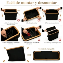 Storage Baskets - 2PCS Black - View 5