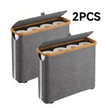 Storage Baskets - 2 Adet Gri - Görünüm 10