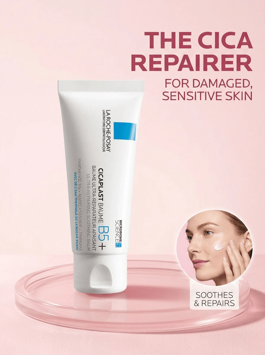 La Roche-Posay Cicaplast Baume B5+ Repairing Balm 40 ml - شفاف - مشاهدة 1