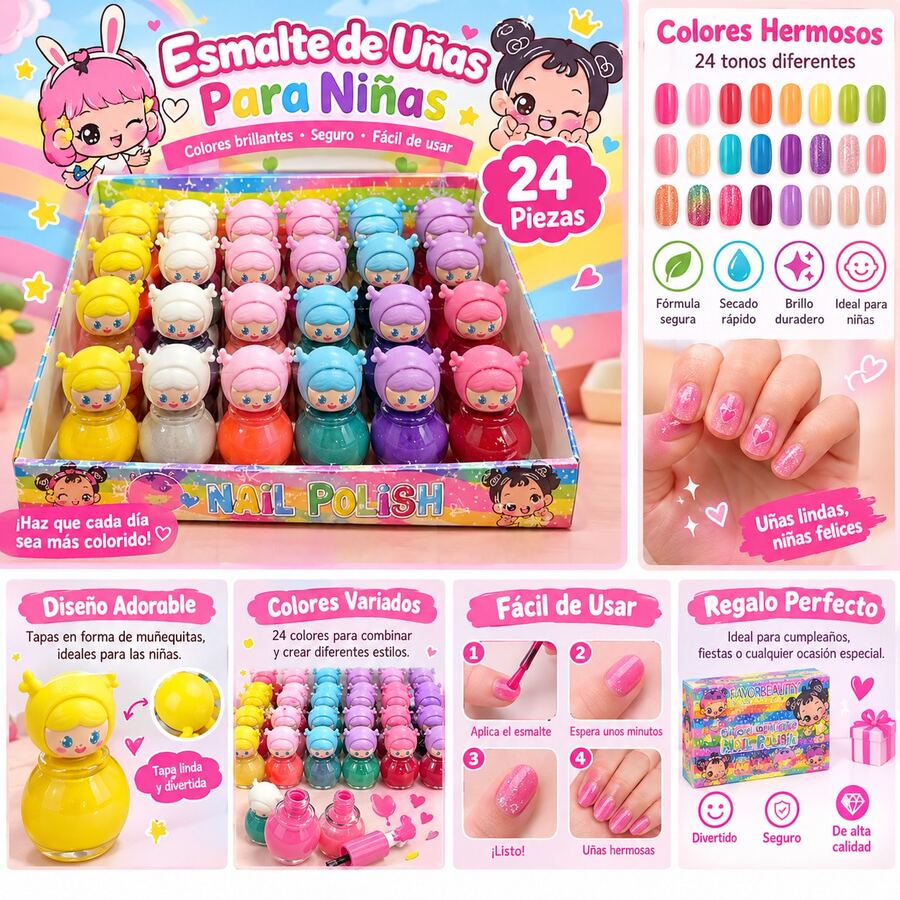 Nail Polish - Multicolor - View 1