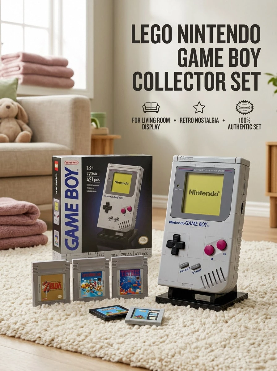 LEGO® Super Mario™ Game Boy™ Kids 18Years+ 72046 - Multicolor - View 1